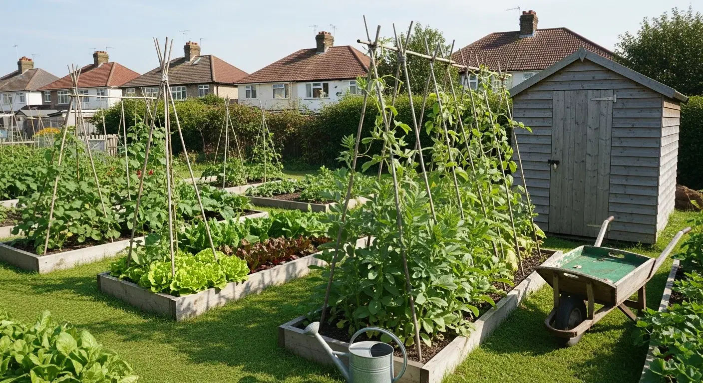 Allotments and Community Gardens in Whitley Bay